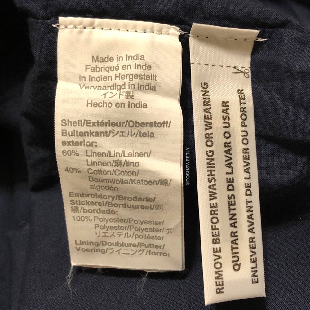 NWT J Crew Embroidered Linen Shift Dress - Picture 11 of 15